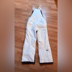 Arctix  Youth White Overalls Bibs Overalls Pants S/P
